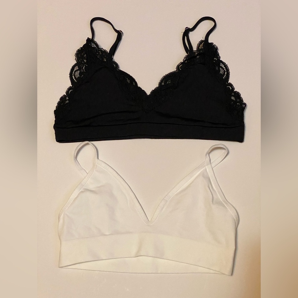 Only hearts/ LDMA Bralette Duo Sz M